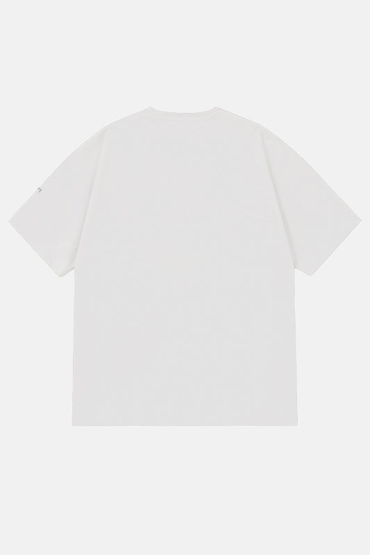 Vany Erkek Regular Fit Bisiklet Yaka T-Shirt Beyaz