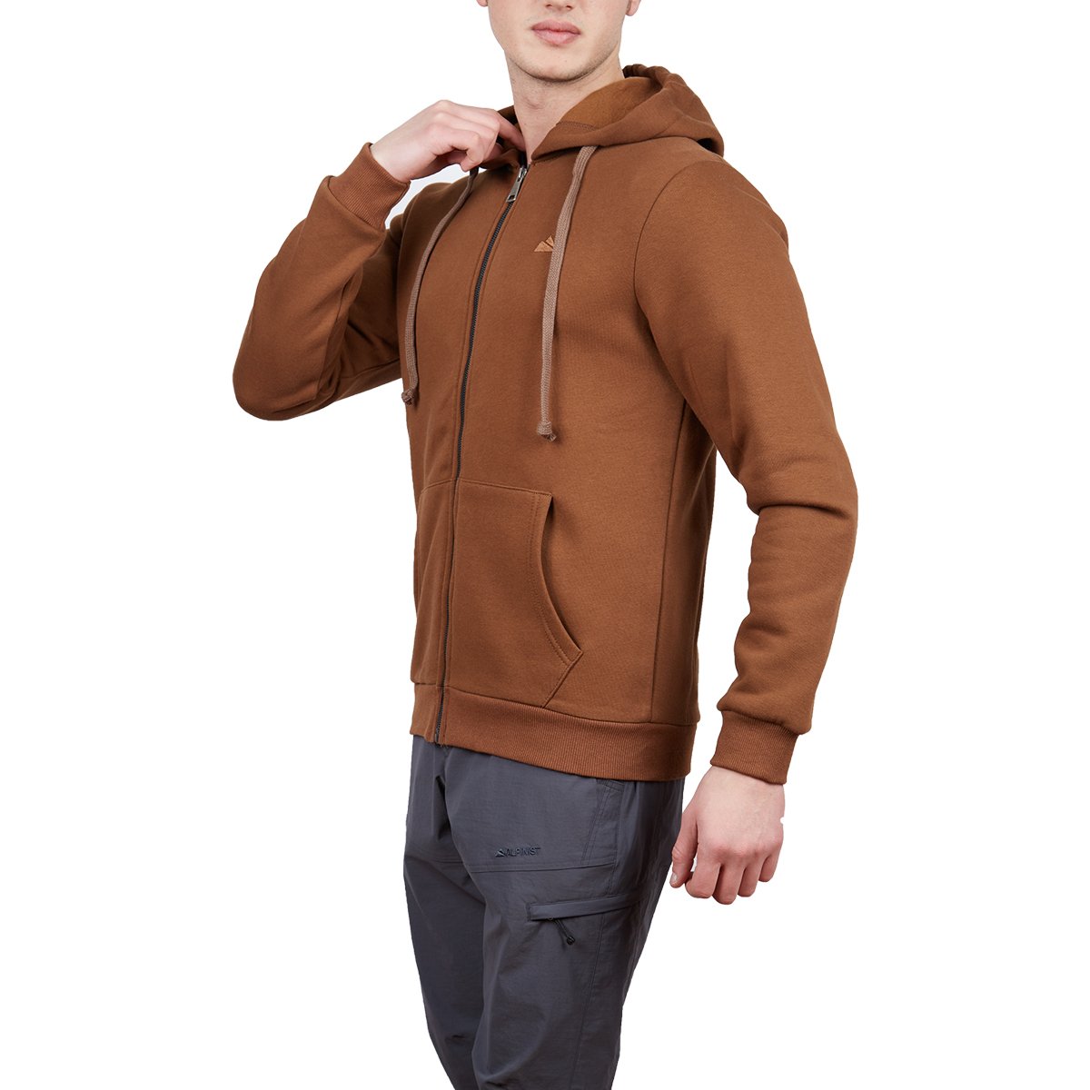 Alpinist Covert Tam Fermuarlı Erkek Sweatshirt