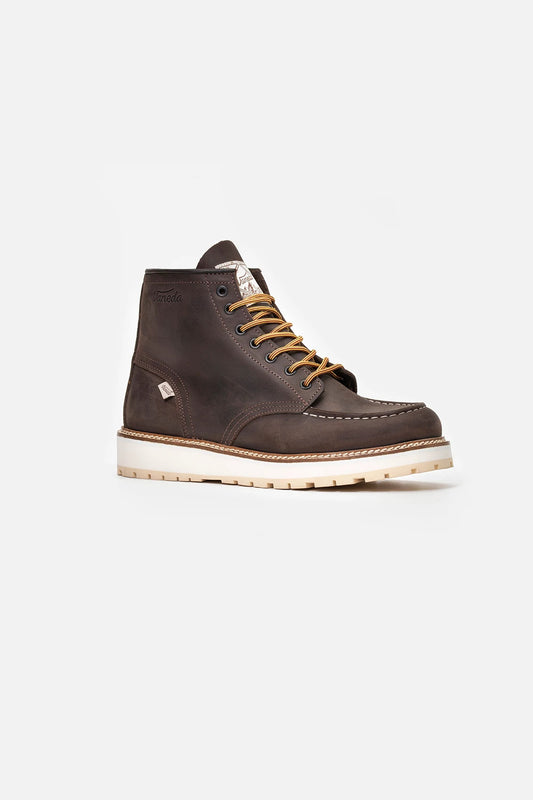 1106 LIFESTYLE V-TOWN CRAZY ERKEK BOT KOYU KAHVE