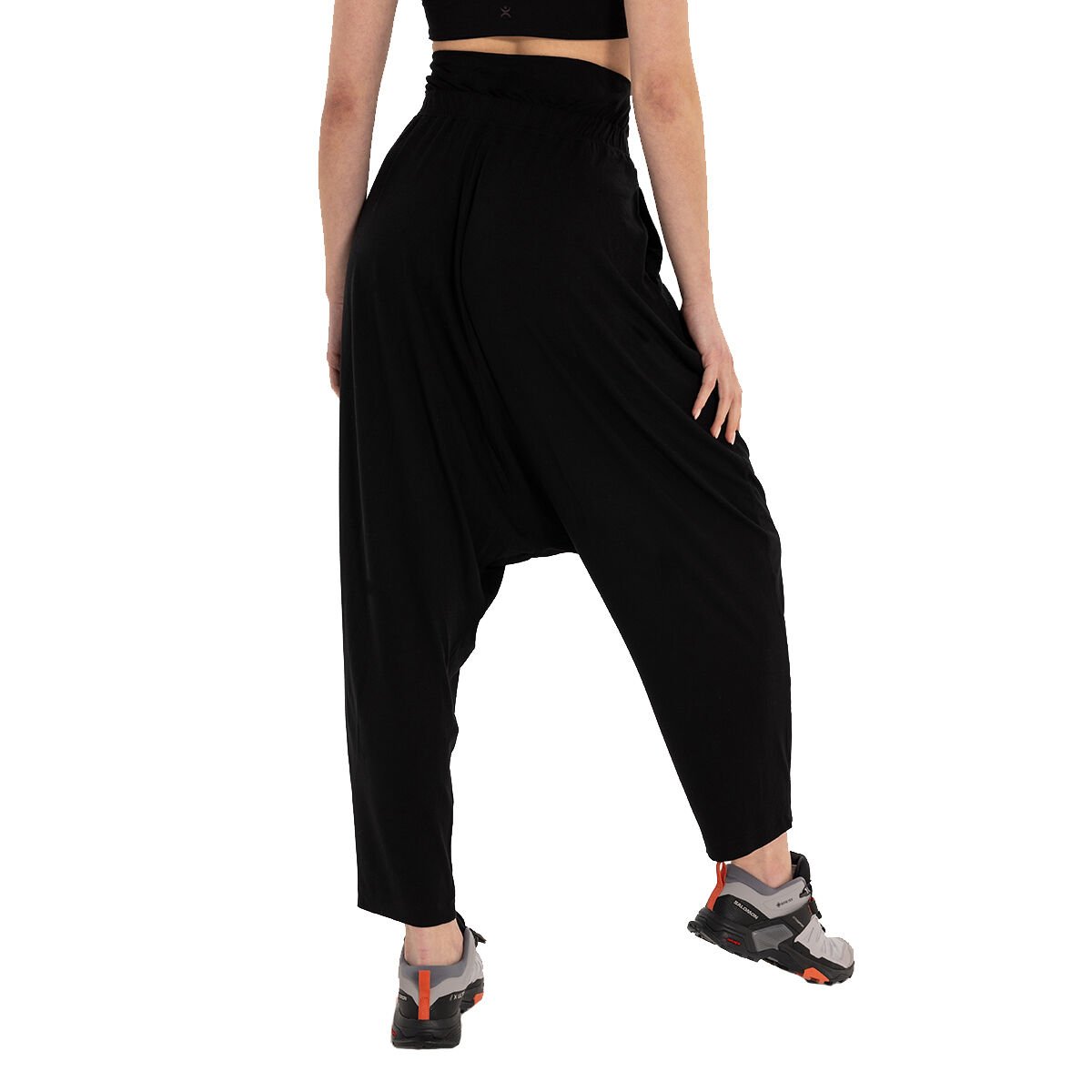 Inguz Beli Katlanabilir Yoga Şalvar