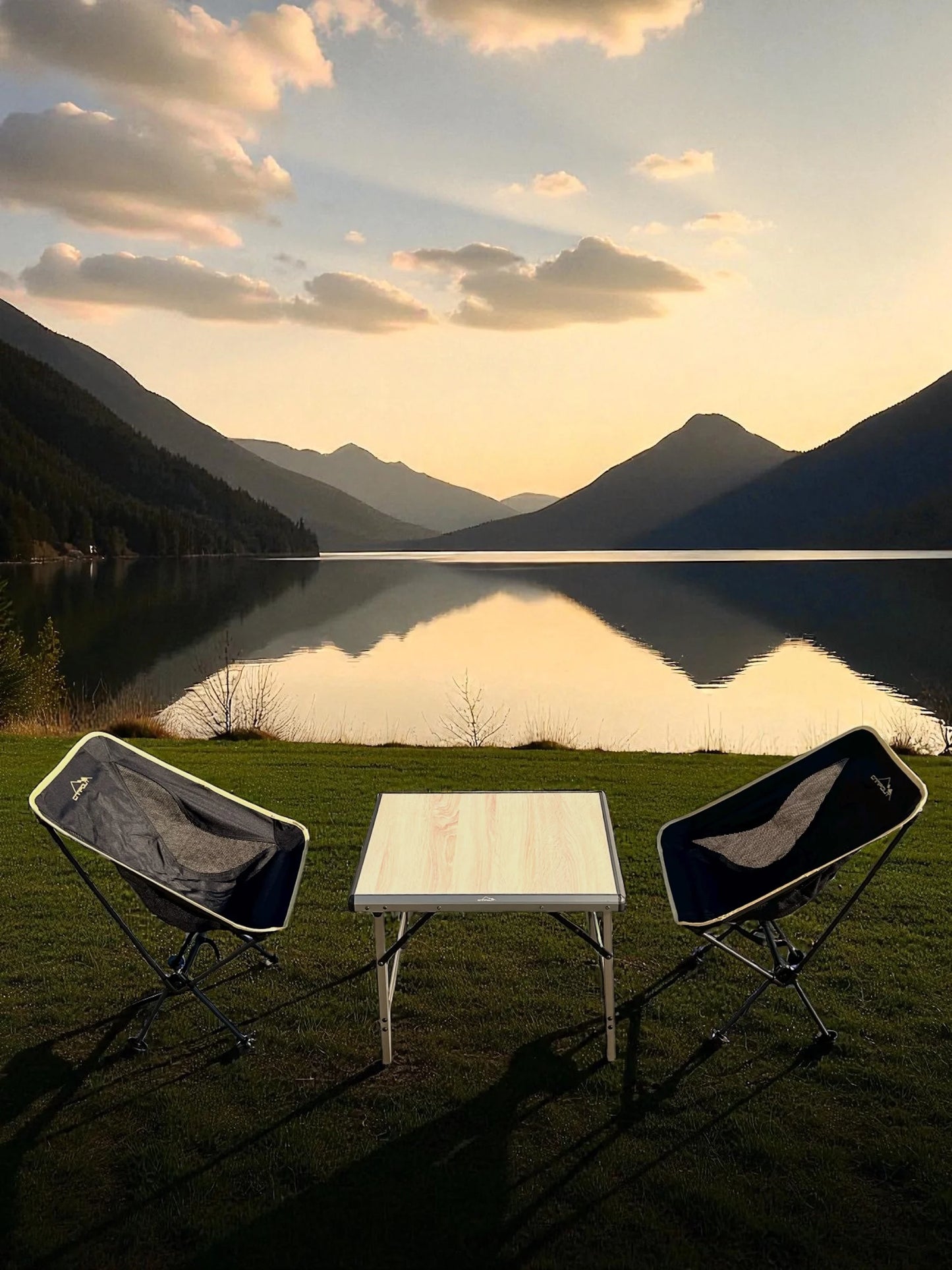 CAMPOUT Mdf Katlanır Kamp Masası Küçük