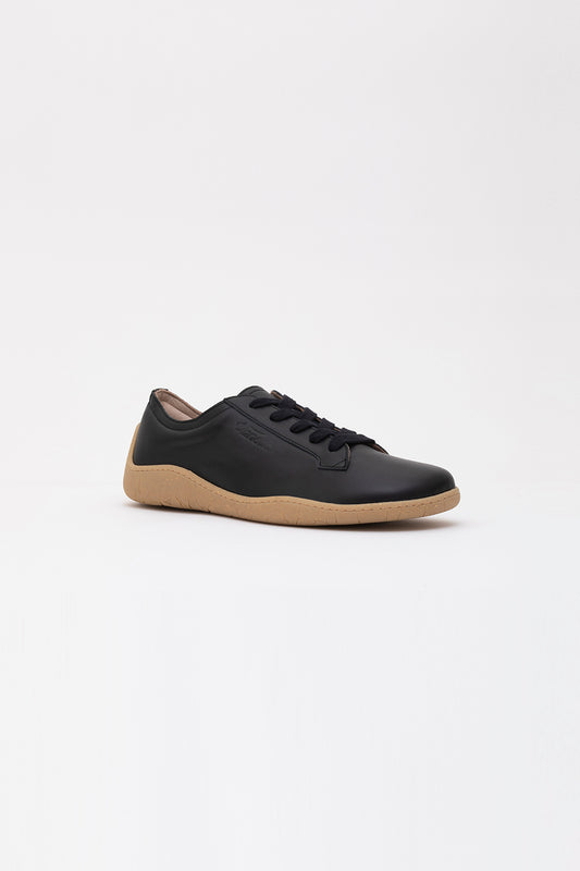 1383 V-BAREFOOT COMFORT DERI ERKEK AYAKKABI SIYAH