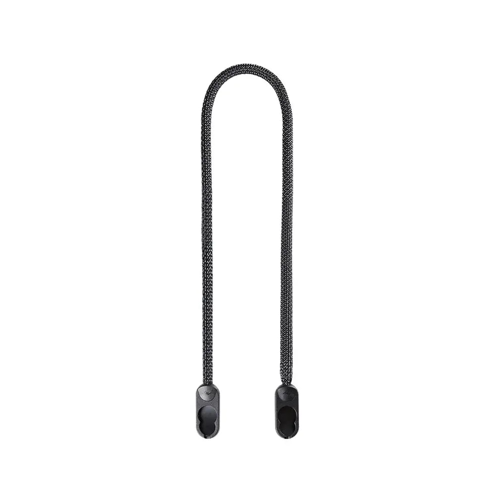 Form Rope Dokuma Boyun Kamera Askısı - Black