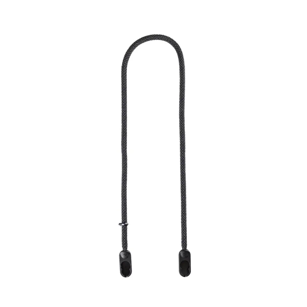 Form Rope Dokuma Kısa Kamera Askısı - Black