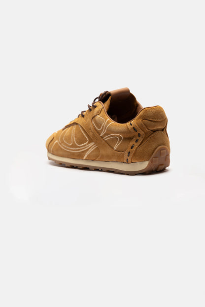 1445 Sneaker Kadın Süet Ayakkabı Hardal