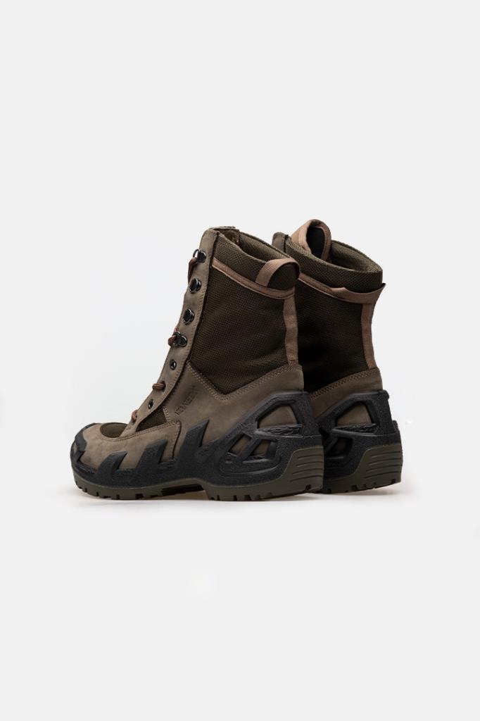 1348 V-Clutch On Duty Nubuk Erkek Bot Olive