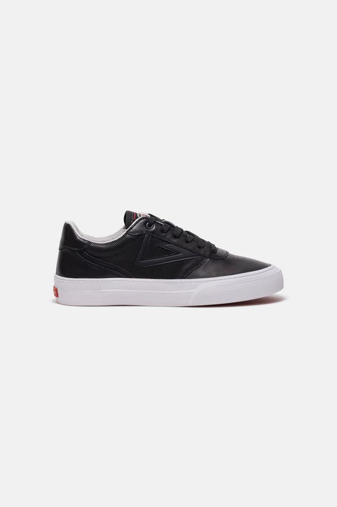 1408 S3 Casual Sneakers Erkek Deri Ayakkabı Siyah