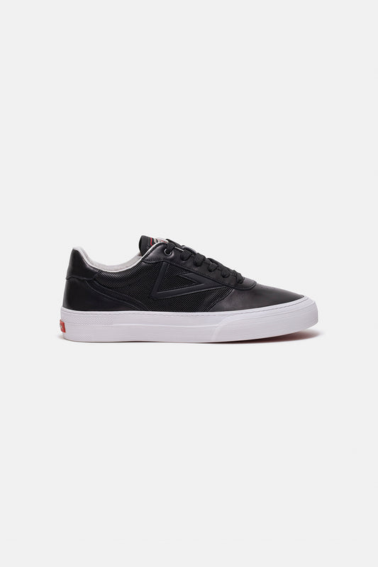 1408 S3 Casual Sneakers Erkek Deri Ayakkabı Siyah