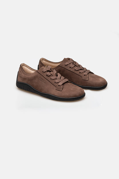 1383 V-Barefoot Comfort Nubuk Erkek Ayakkabı Kahverengi