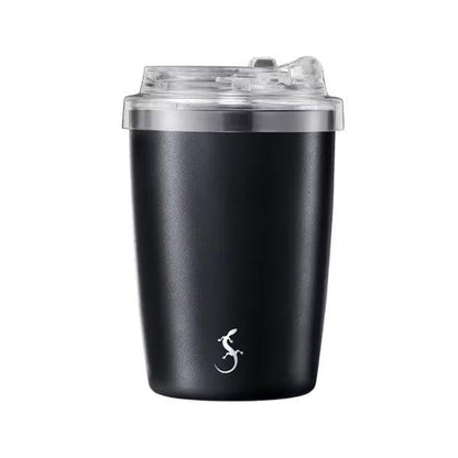 Lurch - "Coffee-To-Go" 300 ml Mat Siyah, Paslanmaz Çelik Termos - Çift Cidarlı - 270983
