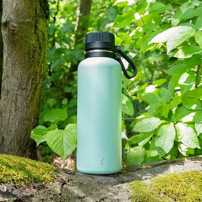 Lurch - “Outdoor” 1 L Adaçayı Yeşil, Paslanmaz Çelik Termos - Çift Cidarlı, Sızdırmaz - 270981