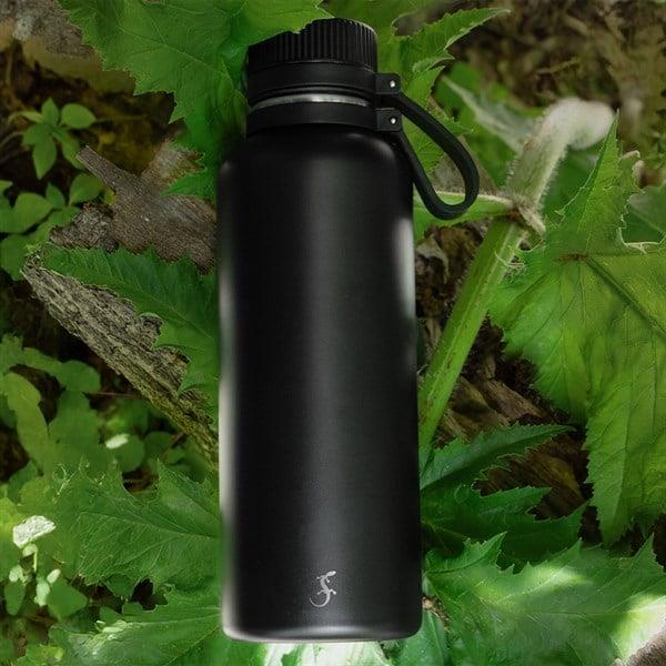 Lurch - “Outdoor” 1 L Mat Siyah, Paslanmaz Çelik Termos - Çift Cidarlı, Sızdırmaz - 270980