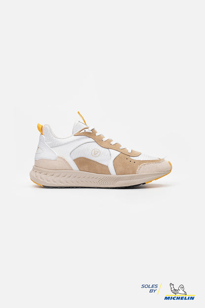 1294 V-MICH FREE SNEAKERS ERKEK AYAKKABI BEYAZ/BEJ