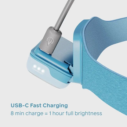 Range 400 USB-C Şarjlı Kafa Lambası - Slate Blue