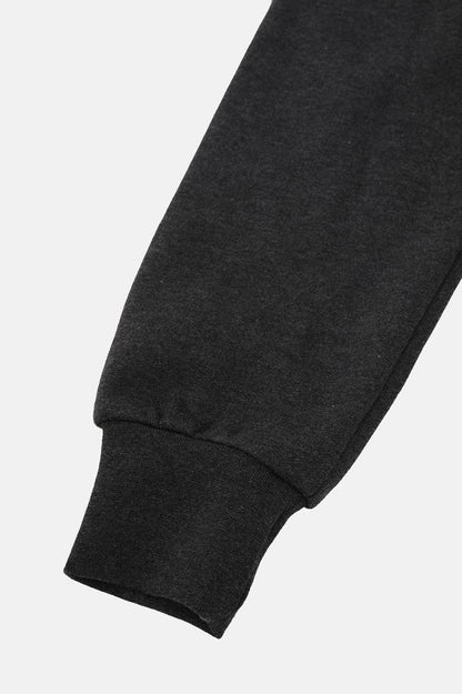 Bisiklet Yaka Regular Fit Next Unisex Sweatshirt Antrasit
