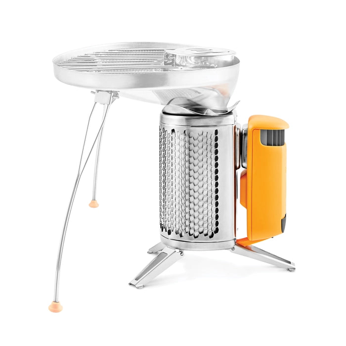 CampStove Complete Cook Kit Elektrik Üreten Odunlu Kamp Pişirme Seti