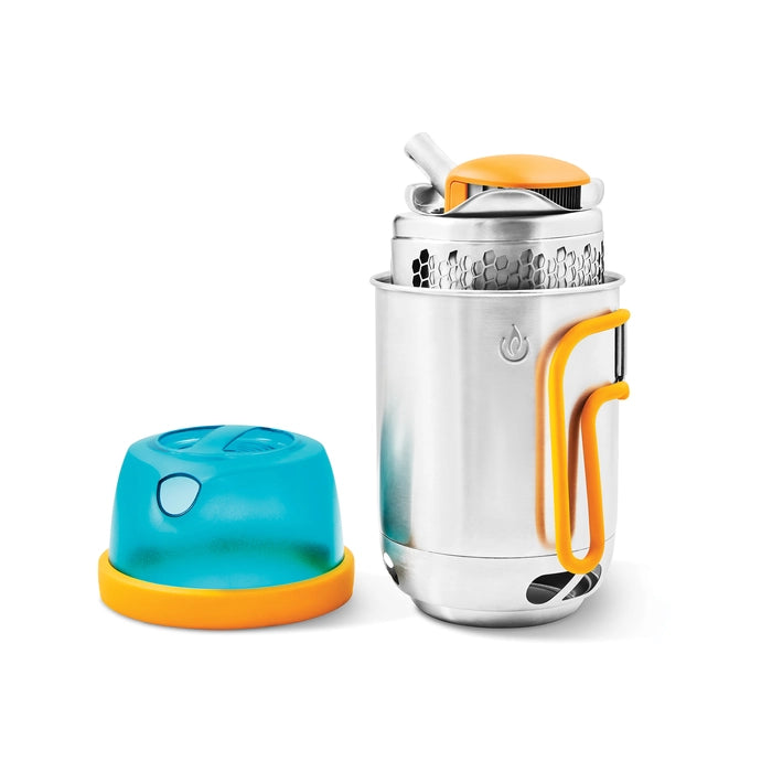 CampStove Complete Cook Kit Elektrik Üreten Odunlu Kamp Pişirme Seti