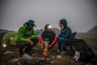 CampStove Complete Cook Kit Elektrik Üreten Odunlu Kamp Pişirme Seti