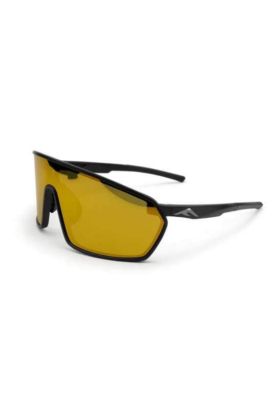 Wind Black Gold Sport Series Unisex Bisiklet Koşu Gözlüğü