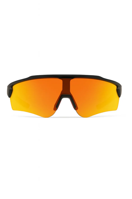 Falco+ Siyah Kırmızı Unisex Bisiklet Koşu Sporcu Güneş Gözlüğü | Outdoor Gözlük