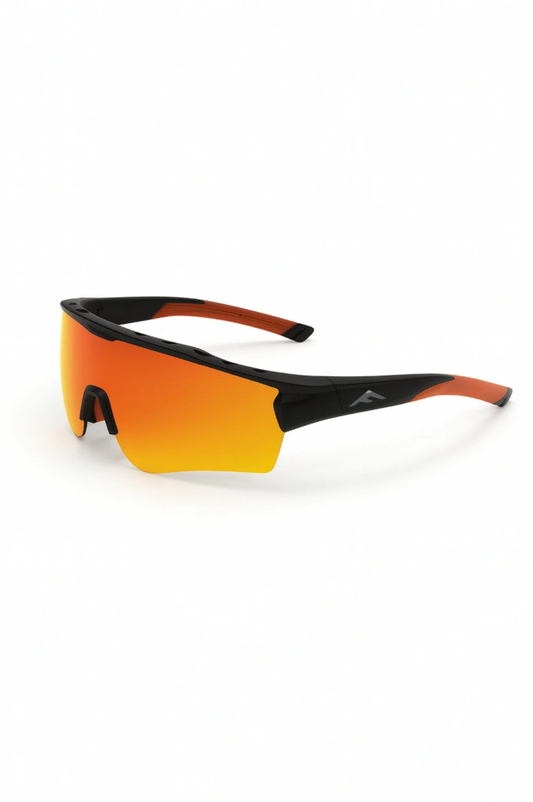 Falco+ Siyah Kırmızı Unisex Bisiklet Koşu Sporcu Güneş Gözlüğü | Outdoor Gözlük