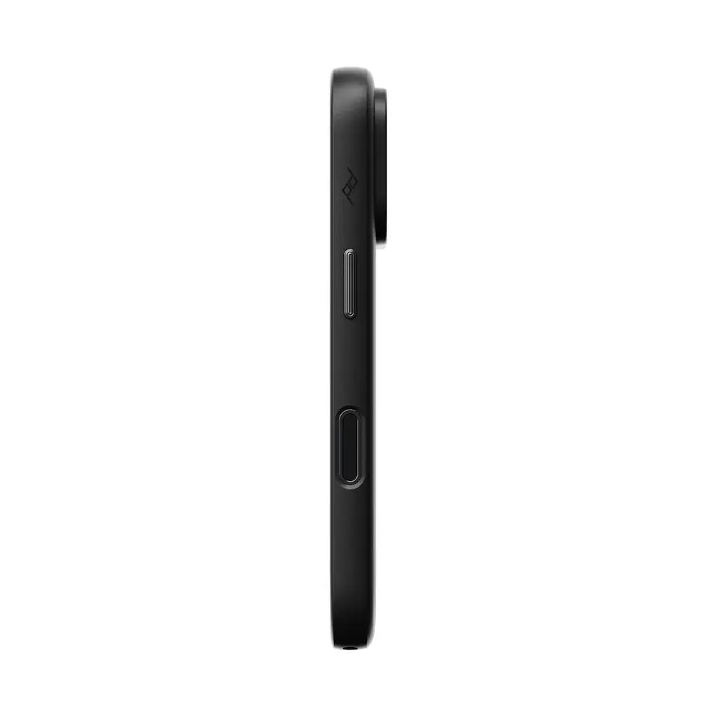 SlimLink Case iPhone 18 Pro MagSafe Kılıf - Black Leather
