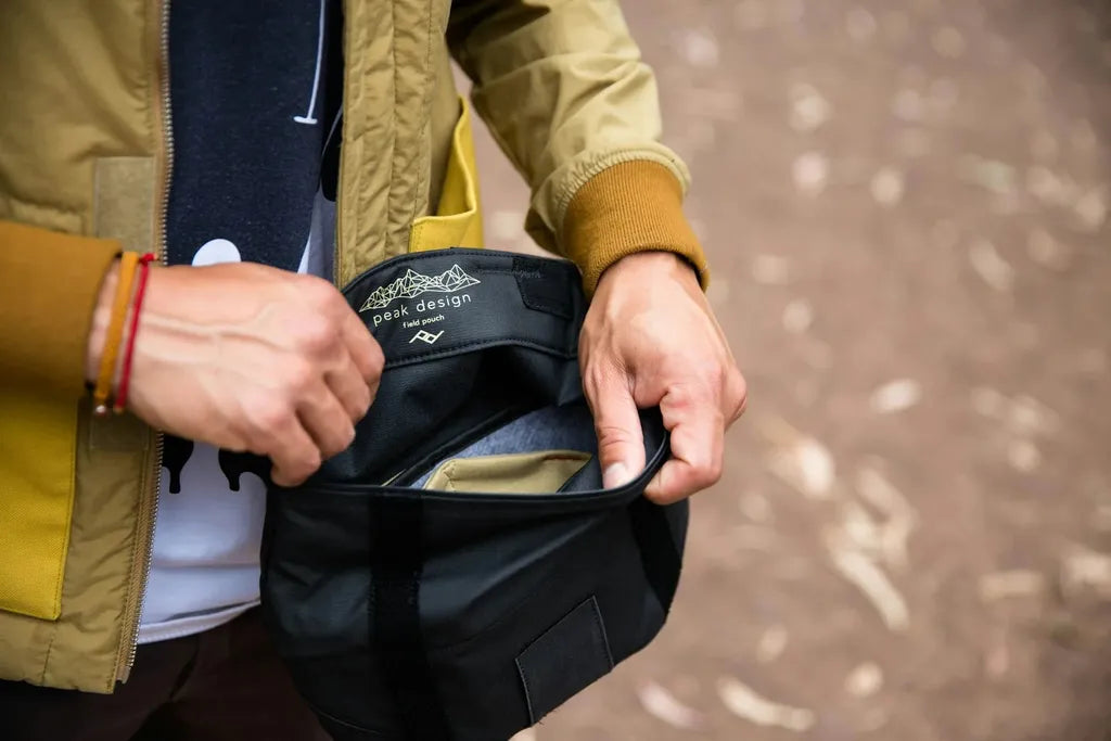 Field Pouch Çok Amaçlı Mini Çanta & Düzenleyici - Charcoal
