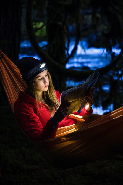 HeadLamp 325 Ultra Hafif USB Şarjlı Kafa Lambası - Ember Yellow