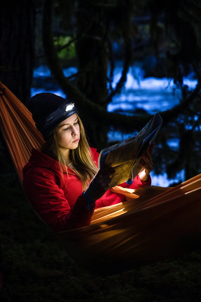 HeadLamp 325 Ultra Hafif USB Şarjlı Kafa Lambası - Midnight Grey