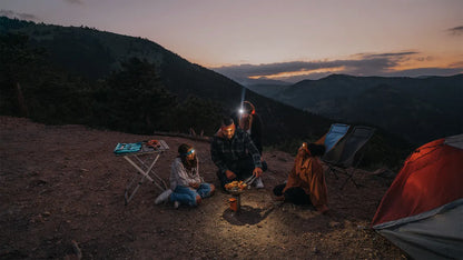 HeadLamp 325 Ultra Hafif USB Şarjlı Kafa Lambası - Midnight Grey