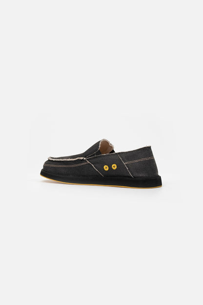 1331 VANEDA LINEN ESPADRIL KETEN ERKEK AYAKKABI SIYAH