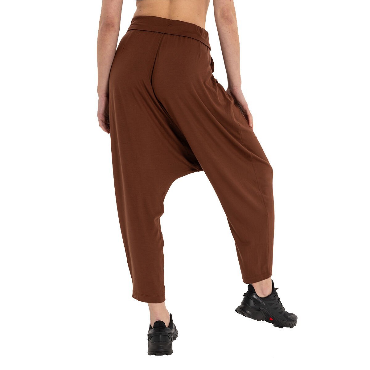 Inguz Beli Katlanabilir Yoga Şalvar
