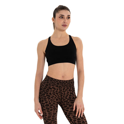 Inguz Çift Askılı Sırtı Çapraz Yoga Büstiyer