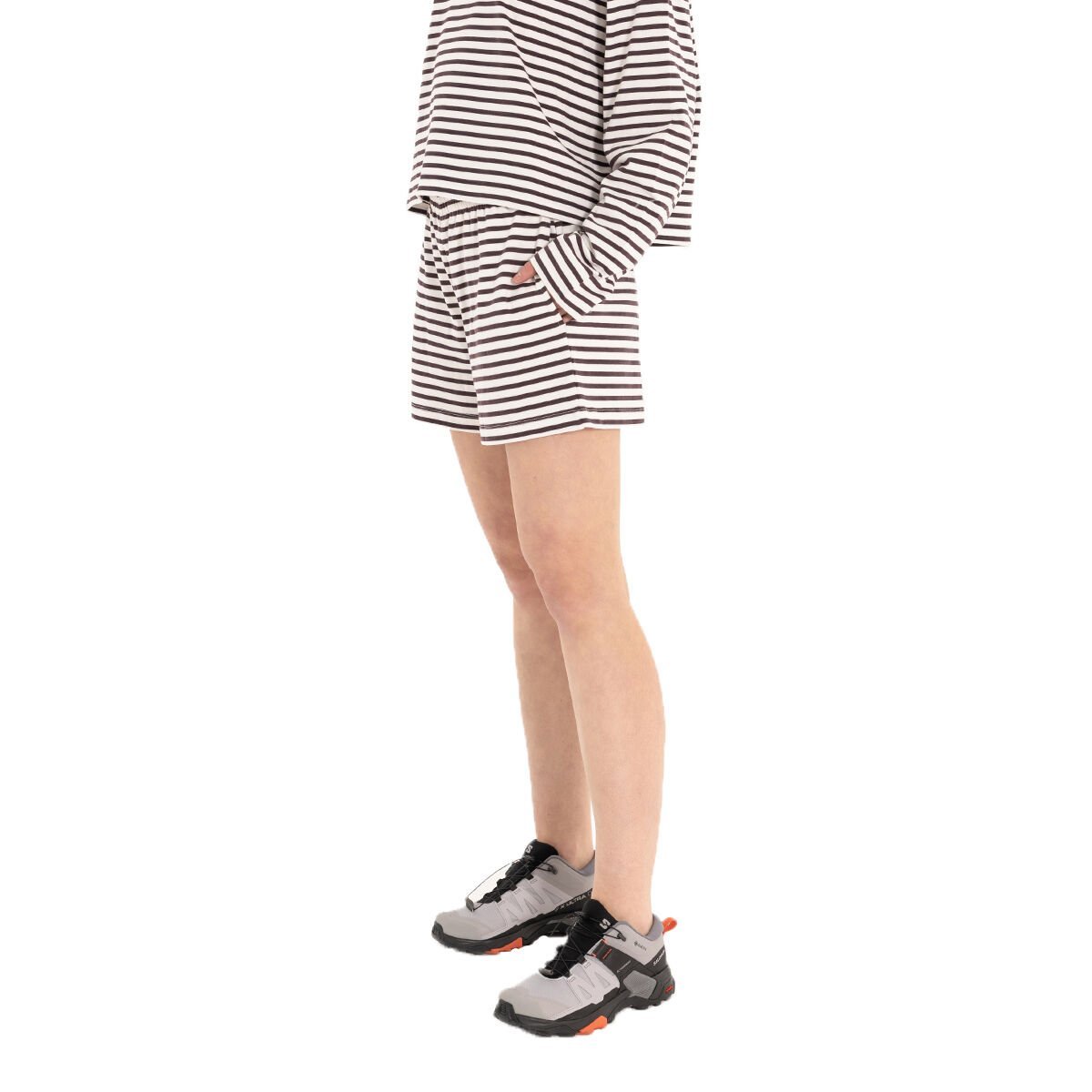 Inguz Stripe %100 Pamuk Şort