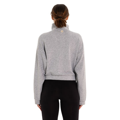 Inguz Dik Yaka Fermuarlı Sweatshirt