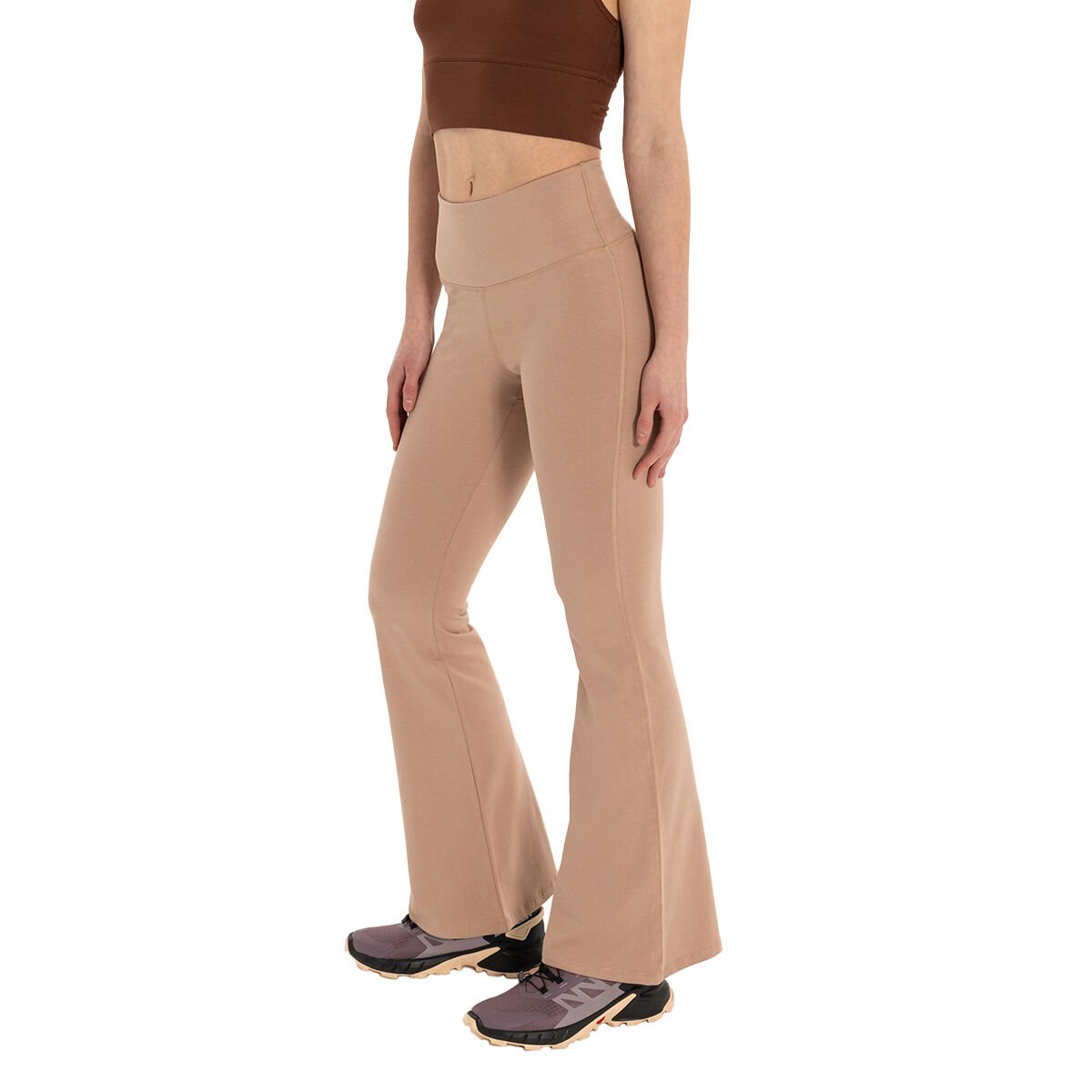 Inguz Roll Up Flare Toparlayıcı Yoga Pantolon