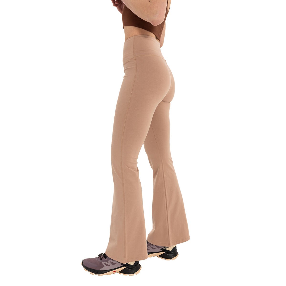 Inguz Roll Up Flare Toparlayıcı Yoga Pantolon