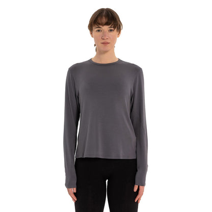 Inguz Uzun Kollu Basic Modal Yoga T-Shirt
