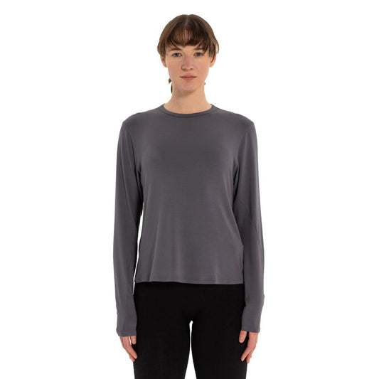 Inguz Uzun Kollu Basic Modal Yoga T-Shirt