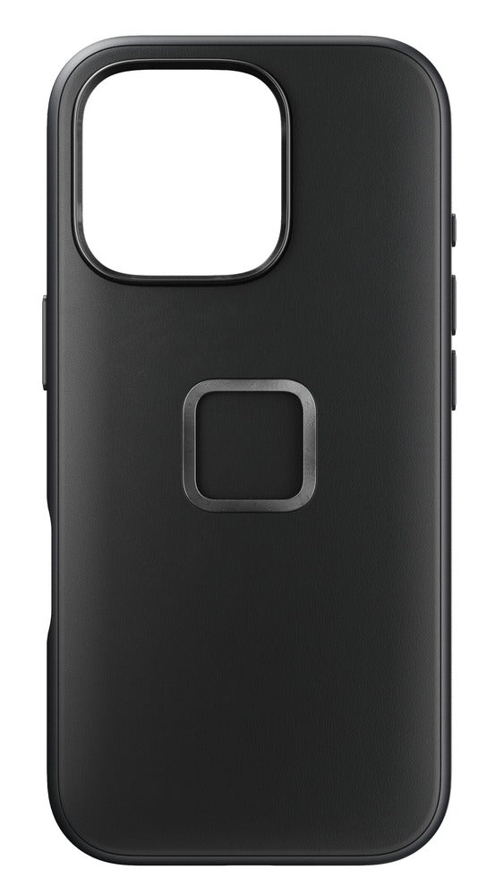 Everyday Case iPhone 16 Pro MagSafe Vegan Deri Kılıf - Black