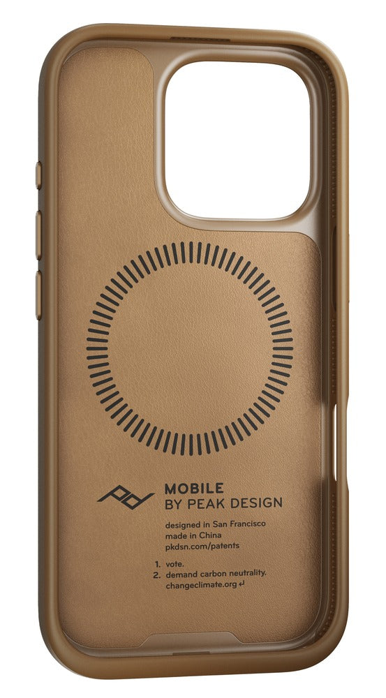 Everyday Case iPhone 16 Pro MagSafe Vegan Deri Kılıf - Tan