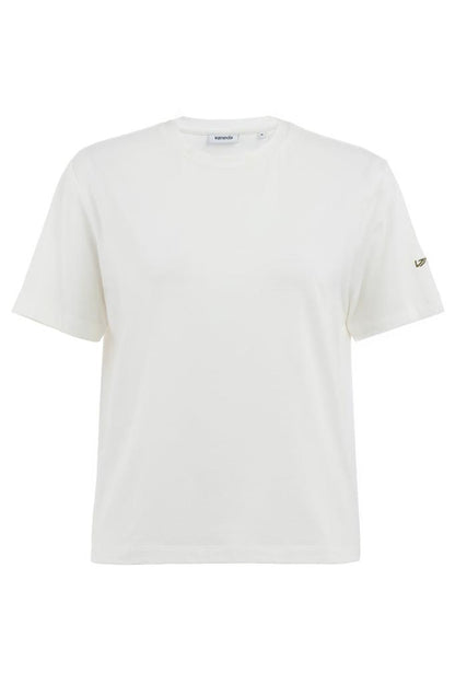 Modal Kadın T-Shirt Beyaz