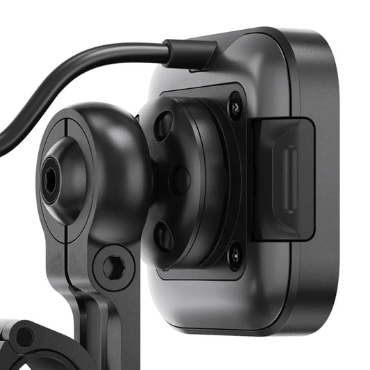 Motorcycle Mirror Mount Qi2 Kablosuz Şarjlı Telefon Tutucu