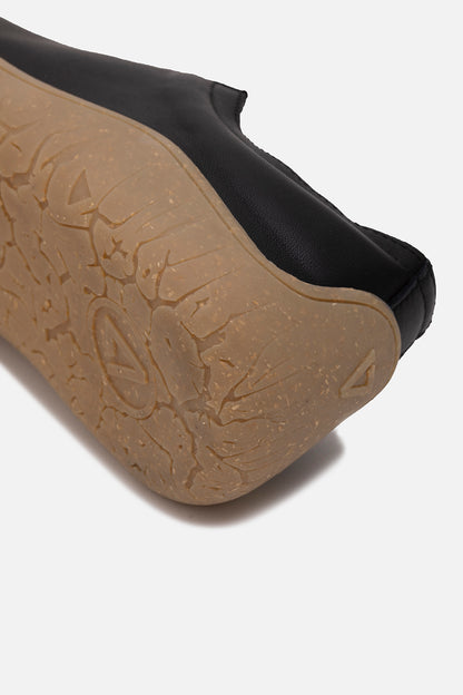 1383 V-BAREFOOT COMFORT DERI ERKEK AYAKKABI SIYAH
