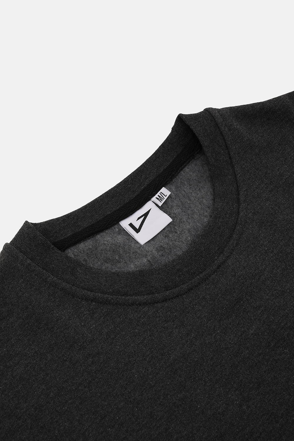 Bisiklet Yaka Oversized Fit Next Unisex Sweatshirt Antrasit