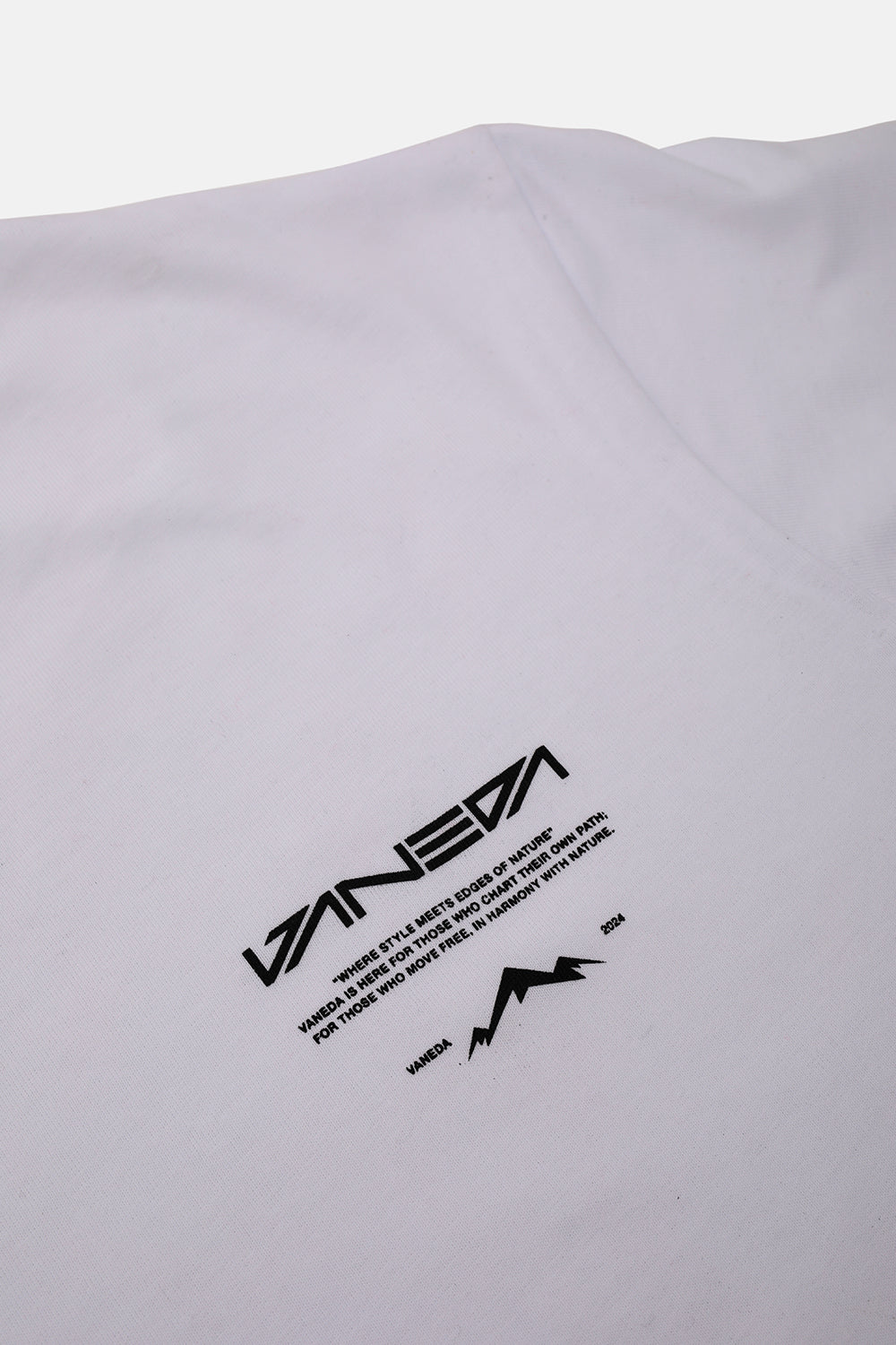OVERSIZED FIT NEXT UNISEX TSHIRT BEYAZ
