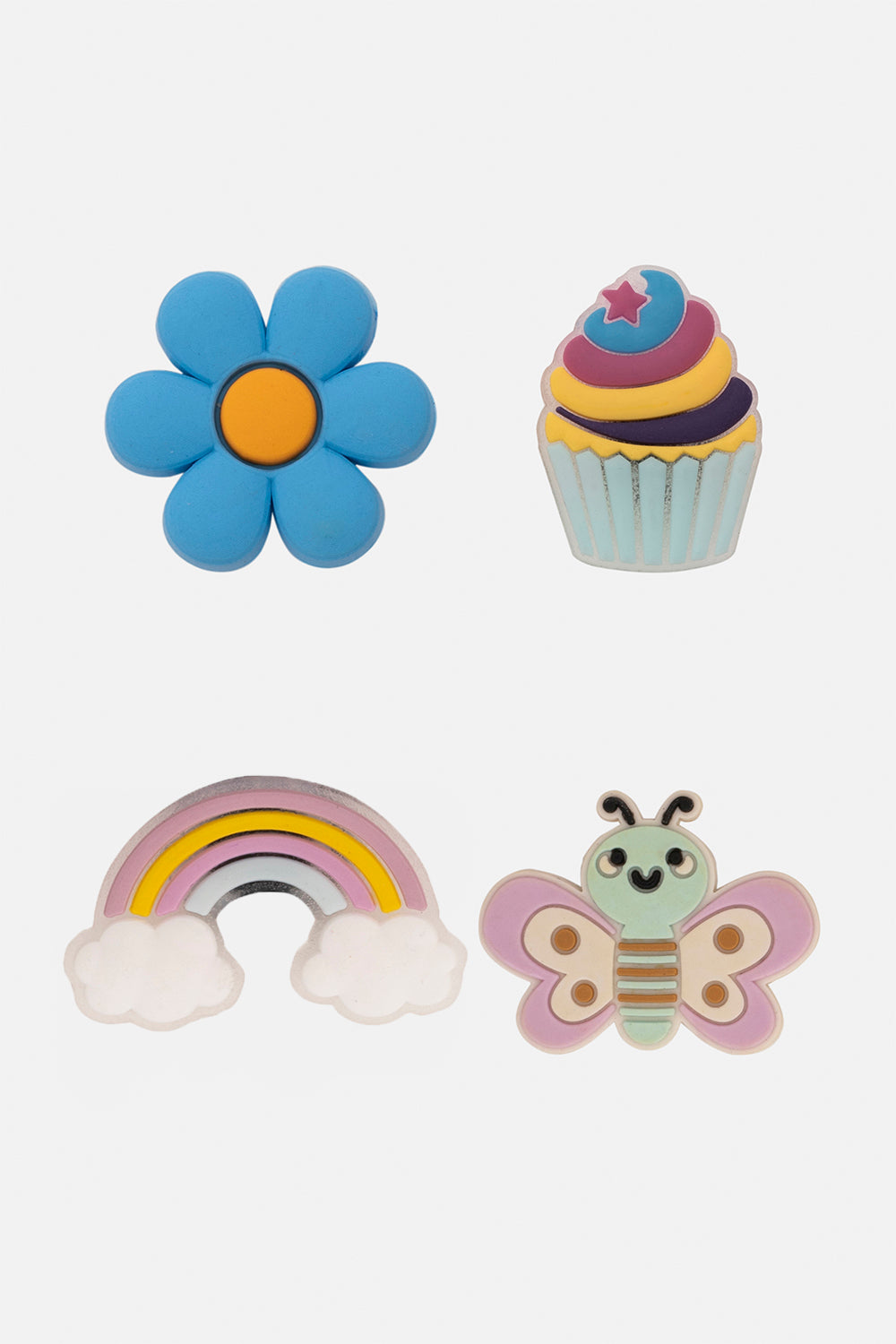 Sweet Kadın Renkli 4'Lü Terlik Süsü