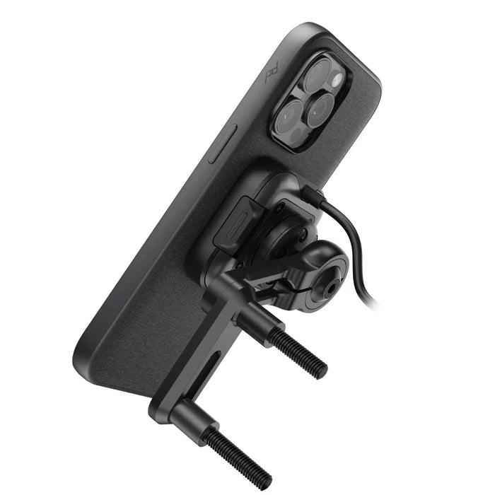 Motorcycle Brake/Clutch Mount Qi2 Şarjlı Telefon Bağlantı Aparatı