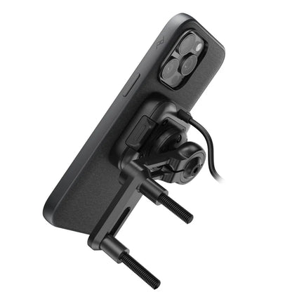 Motorcycle Brake/Clutch Mount Qi2 Şarjlı Telefon Bağlantı Aparatı