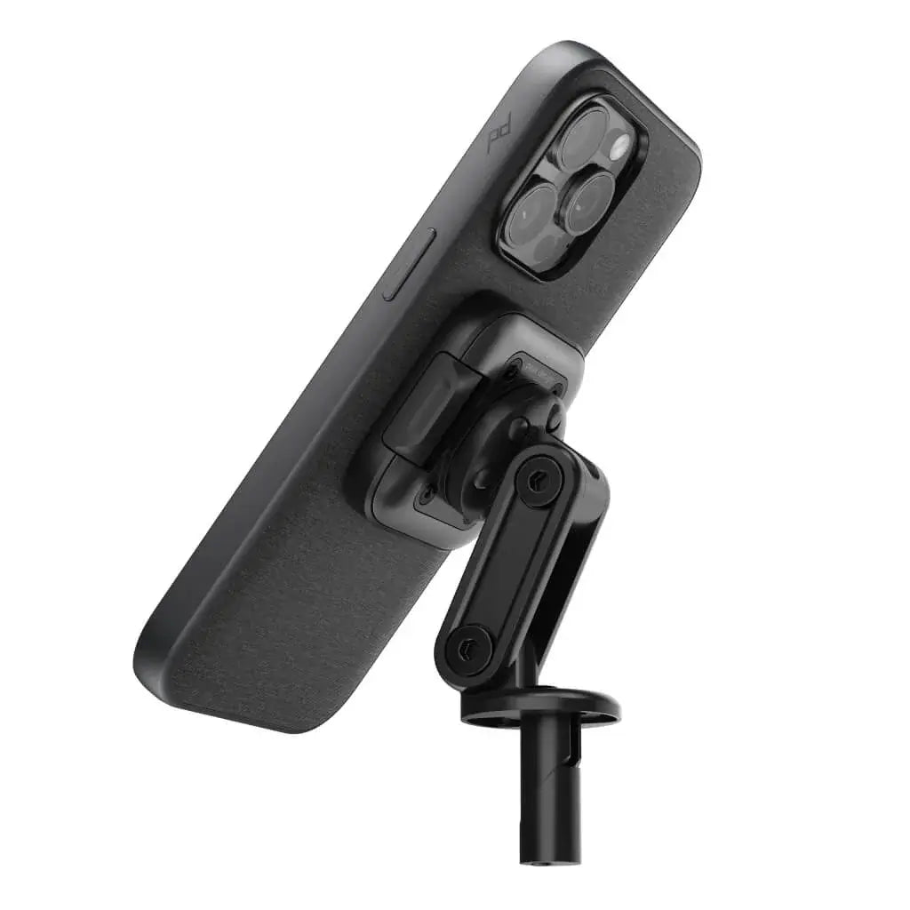 Motorcycle Stem Mount Qi2 Kablosuz Şarjlı Telefon Tutucu